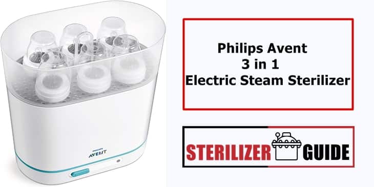 avent 3 in 1 electric steam steriliser